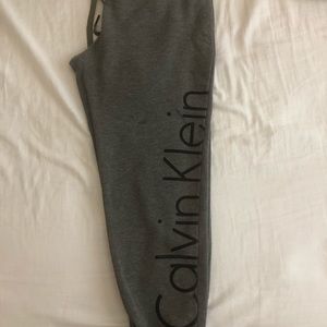 calvin klein sweat pants